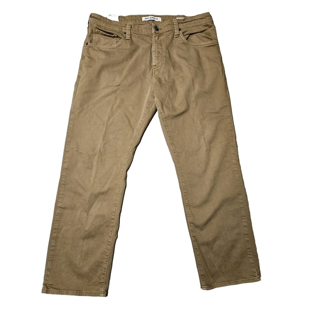 Mavi Mens Jeans‎ Matt Relaxed Straight Size 38x30 Tan